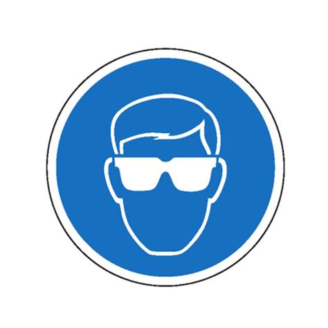 Neuf pictogrammes de sécurité chimique permettent d'identifier… Lunettes obligatoires Picto pour sol - Stocksignes