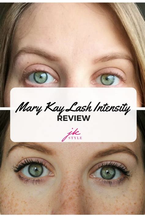 Mary Kay Lash Intensity Mascara Review Jk Style