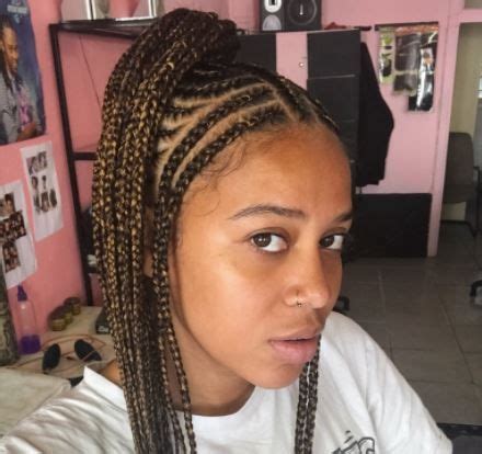 Sho madjozi is known for her colourful and funky braided hairstyles so it's not surprising that children all over south africa look to her for hair inspiration. Rapper Sho Madjozi is excited by the reception from South Africans of her Tsonga raps | Hair ...