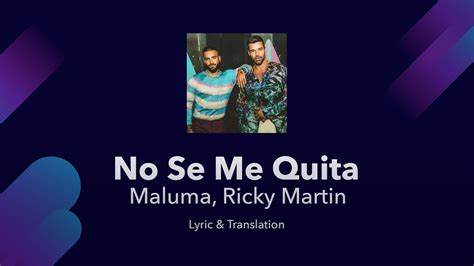 Fotos y recuerdos selena quintanilla english translation lyrics aesthetic. Maluma, Ricky Martin - No Se Me Quita Lyrics English and ...
