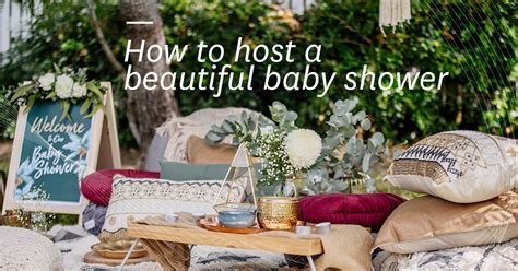 That's why it's always delightful dasies. The Perfect Outdoor Baby Shower Setup