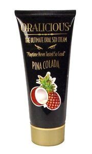 Oralicious Edible Flavored Gel Arousal Lube Lotion Cream Oral Pina