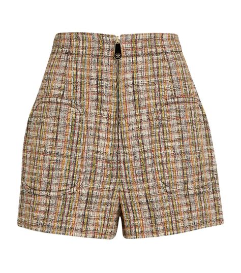 SANDRO Tweed Shorts Harrods US