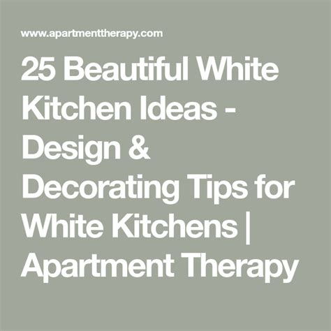 29 White Kitchens That Are Anything But Bland And Basic White Kitchen