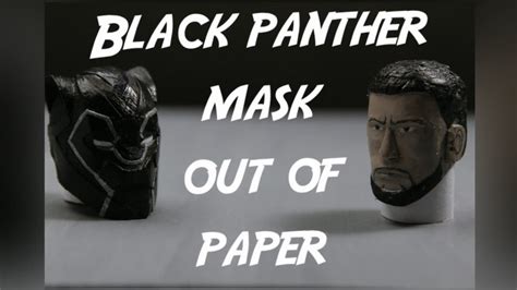 How To Make Black Panther Helmet By Papersimplecraft Youtube
