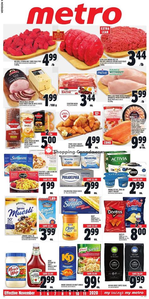 Most popular sites that list metro special offers. Metro Canada, flyer - (Special Offer - ON): November 5 ...
