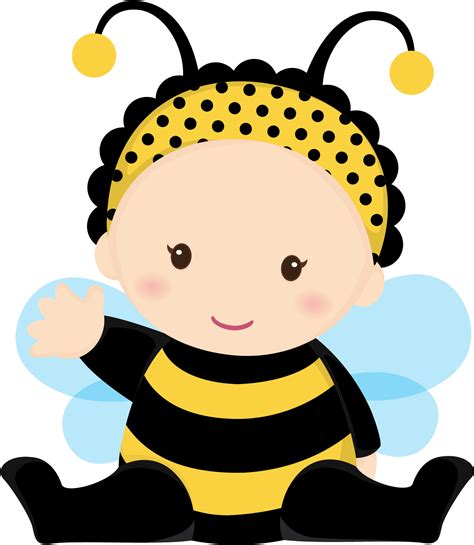 Download Bees Clipart Cute Abejita Bebe Png Download Png Download