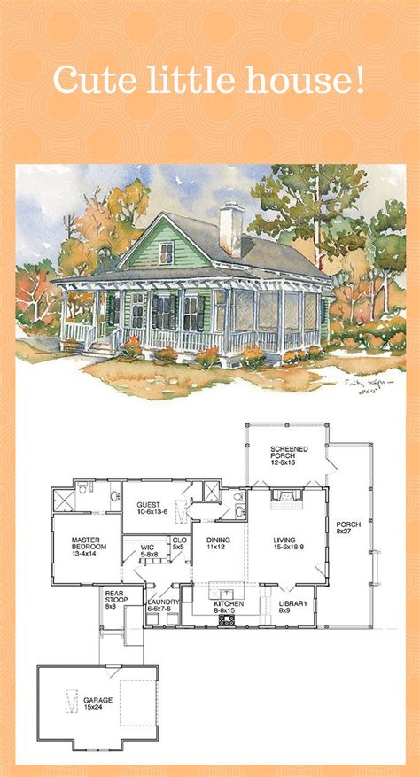 On the outside, it even features a rooftop deck. This is a little bit of an unusual floor plan, but I love ...