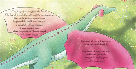 The Lonely Dragon A Childrens Picture Book By Written And Etsy Uk