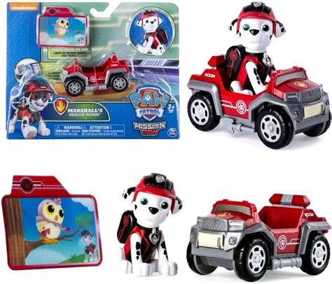 Paw Patrol Mission Paw Selection Mini Vehicles With Game Figure
