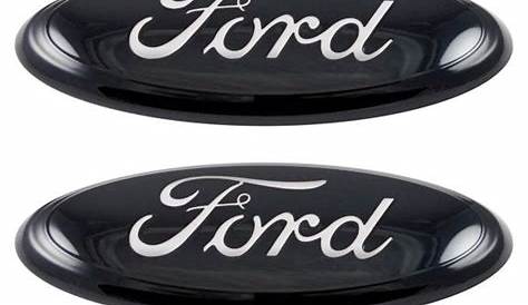 black ford logo f150