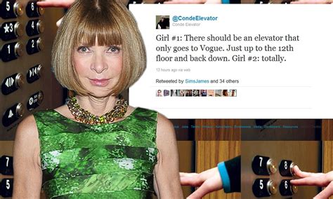 Twitter Feed Claiming To Be From Vogue Hq Elevator Becomes Internet Hit