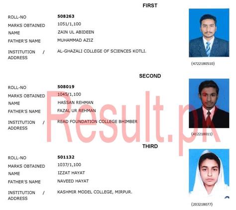 9th Class Result 2024 Bise Ajk Board Mirpur Ajkbise Online