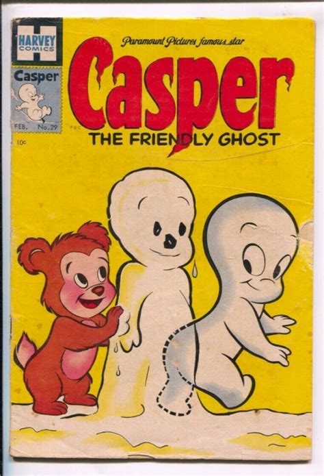 Casper The Friendly Ghost 29 1955 Harvey Pre Code Issue Spooky And Wendy