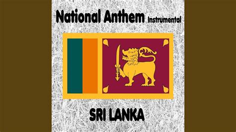 Sri Lanka Sri Lanka Matha Singalese National Anthem Mother Sri