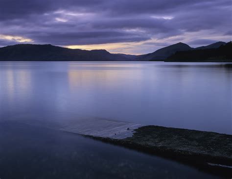 Twilight Slipway Loch Appin Argyll Scotland Transient Light