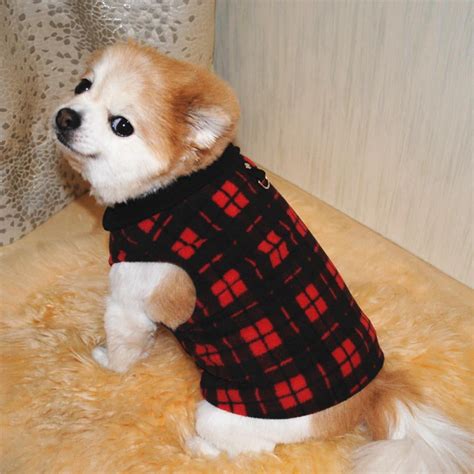 Pet Dogs Fleece Sweater Puppy Winter Vest Coat Warm Jacket For Small