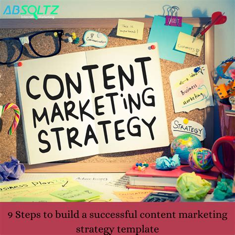 9 Steps To Build A Successful Content Marketing Strategy Template Absoltz