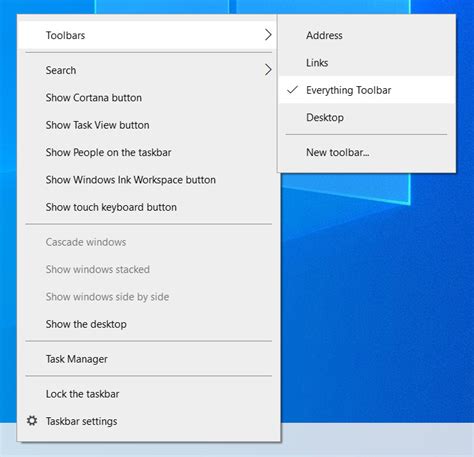 How To Integrate Everything Search In The Windows 10 Taskbar Privacy