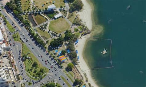 They are completely different from each other. Google maps: Satellite picks up floating man in Australia ...
