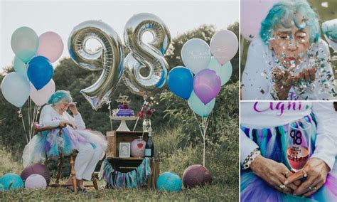 Grandma Has Amazing 98th Birthday Photoshoot 98th Birthday Birthday
