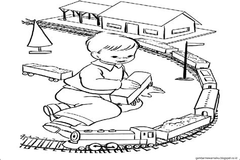 Lokomotif kuno kereta api uap. Gambar Mewarnai Kereta Api ~ Gambar Mewarnai