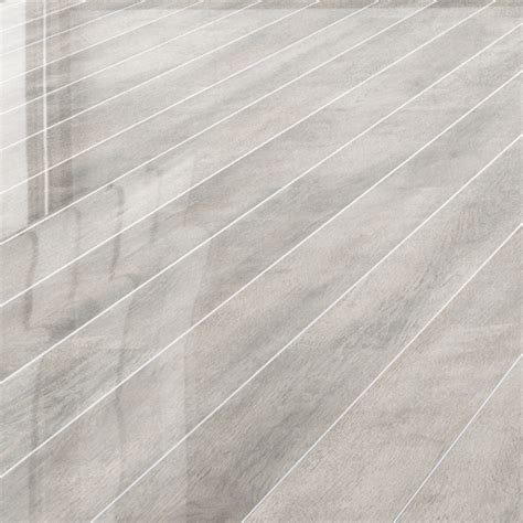 Falquon High Gloss Silver Strip White Oak Laminate Flooring Leader Floors