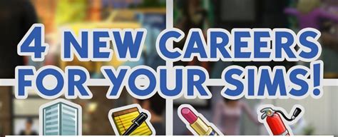 Lana Cc Finds Our New Mod 4 New Careers For Your Sims By Sims 4