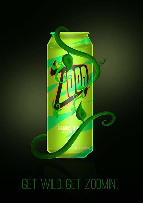 Zoom Energy Drink On Behance