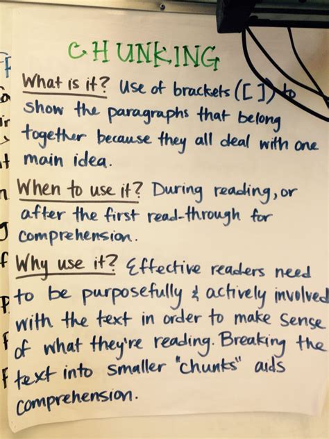 What Is An Example Of Chunking Lori Sheffields Reading Worksheets