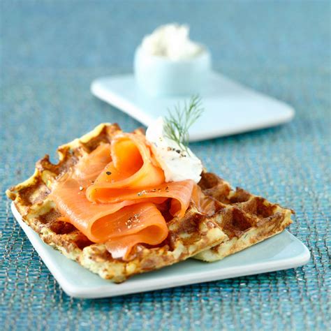 Gaufre salée Recettes Recette