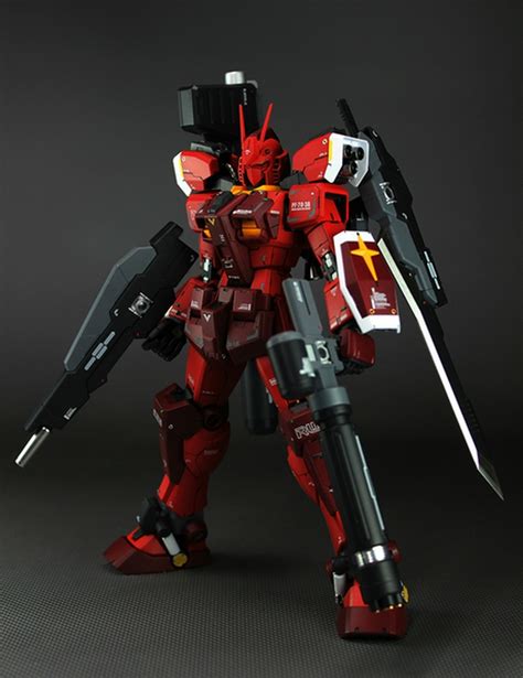 Custom Build Mg 1100 Gundam Amazing Red Warrior Gundam