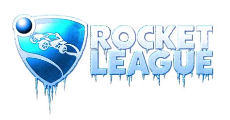 Rocket League Logo In Ice From The Trailer Png Rocketleague