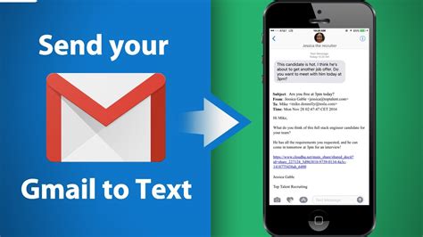 Send Your Email As An Sms Text Message Youtube