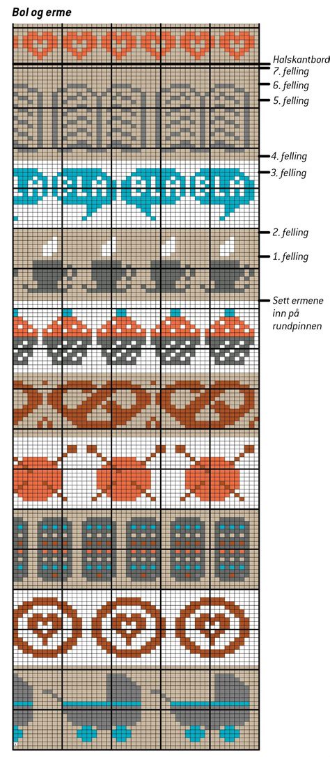 Chart Fair Isle Knitting Patterns