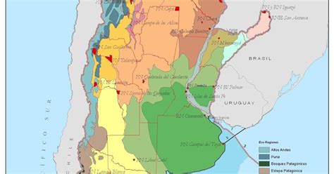 Áreas Protegidas De Argentina Ecorregiones Argentinas