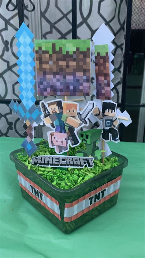 Minecraft Boys Parties Minecraft Birthday Minecraft Party Ideas