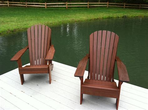 I am lazy and want the least amount of upkeep but i also don't want to be replacing this deck in 10 years because it looks hideous. Ipe Adirondack Chairs | Adirondack chairs, Chair ...