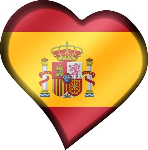 The autonomous regions of spain. "Spanish Flag - Spain - Heart" Stickers by graphix | Redbubble