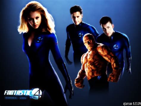 Fantastic Four Invisible Woman The Thing Human Torch Mr Fantastic