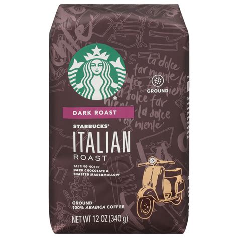 save on starbucks italian dark roast coffee ground order online delivery food lion