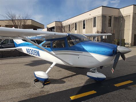 It is operated by american eagle and its age is 10 years (built in 2011). Cessna 182P N8309M