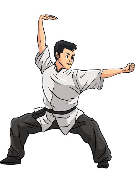 Download Kung Fu Martial Arts Cartoon Wallpaper