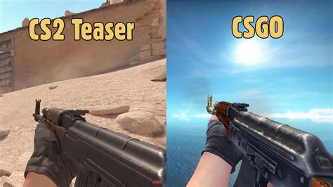 Counter Strike 2 Trailer Vs Counter Strike Global Offensive Weapon