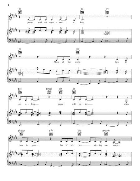 Please Send Me Someone To Love By Bb King Percy Mayfield Digital Sheet Music For Pianovocal