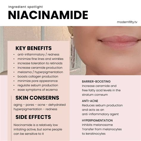 Niacinamide Skin Benefits For Mature Skin Modernfiftytv