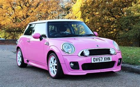 Hot Pink Mini Cooper 💖pin By Pamela Murphy On Auto Pink Mini Coopers