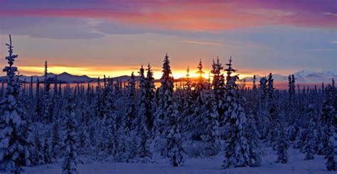 Here Are Stunning Sunset Photos Of Alaska That Are Hard To Beat