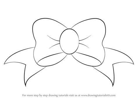 How To Draw A Bow Step By Step