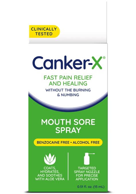 Canker X Rincinol Mouth Sore Rinse Canker X